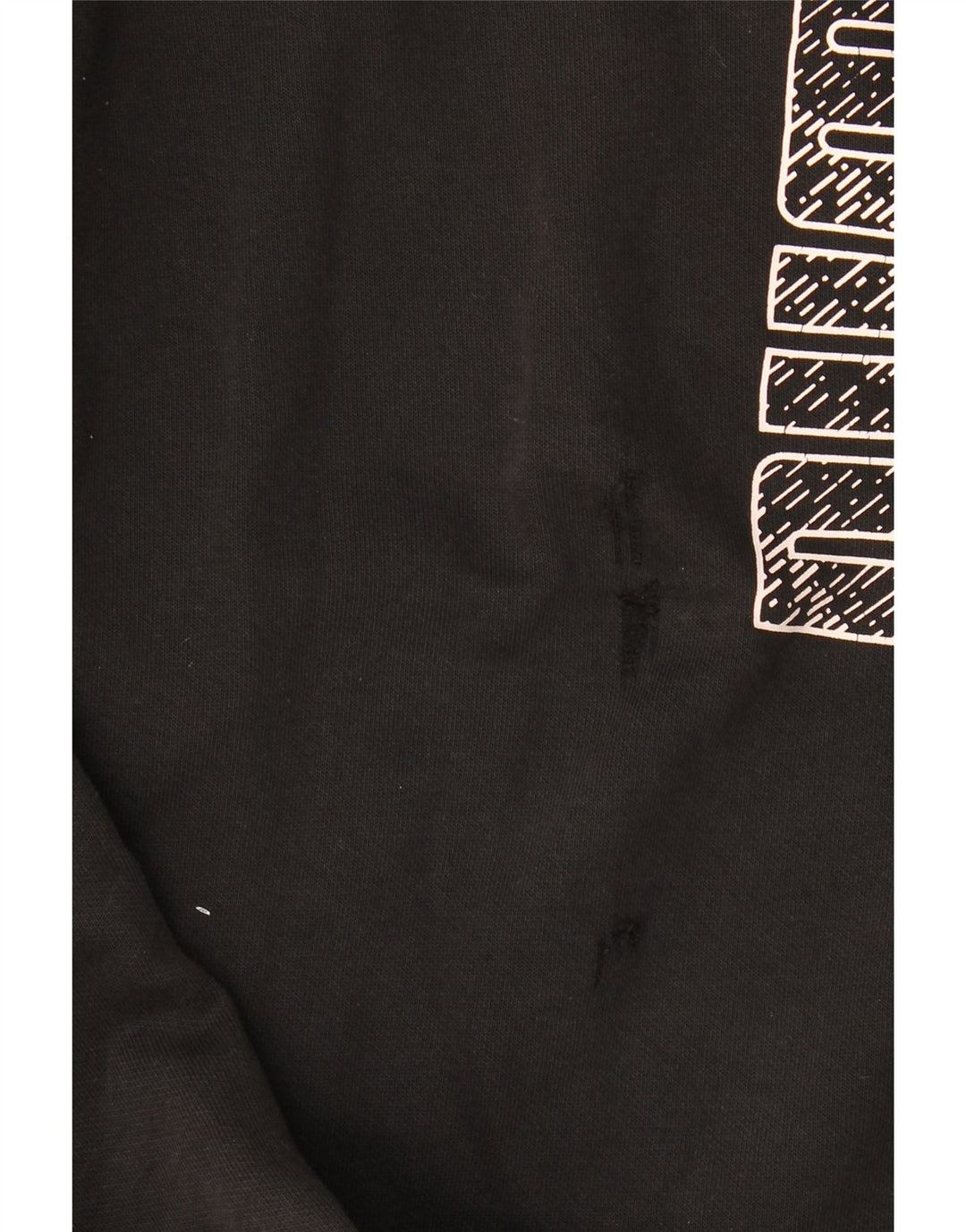 Puma Mens Graphic Tracksuit Trousers Joggers Large  Black