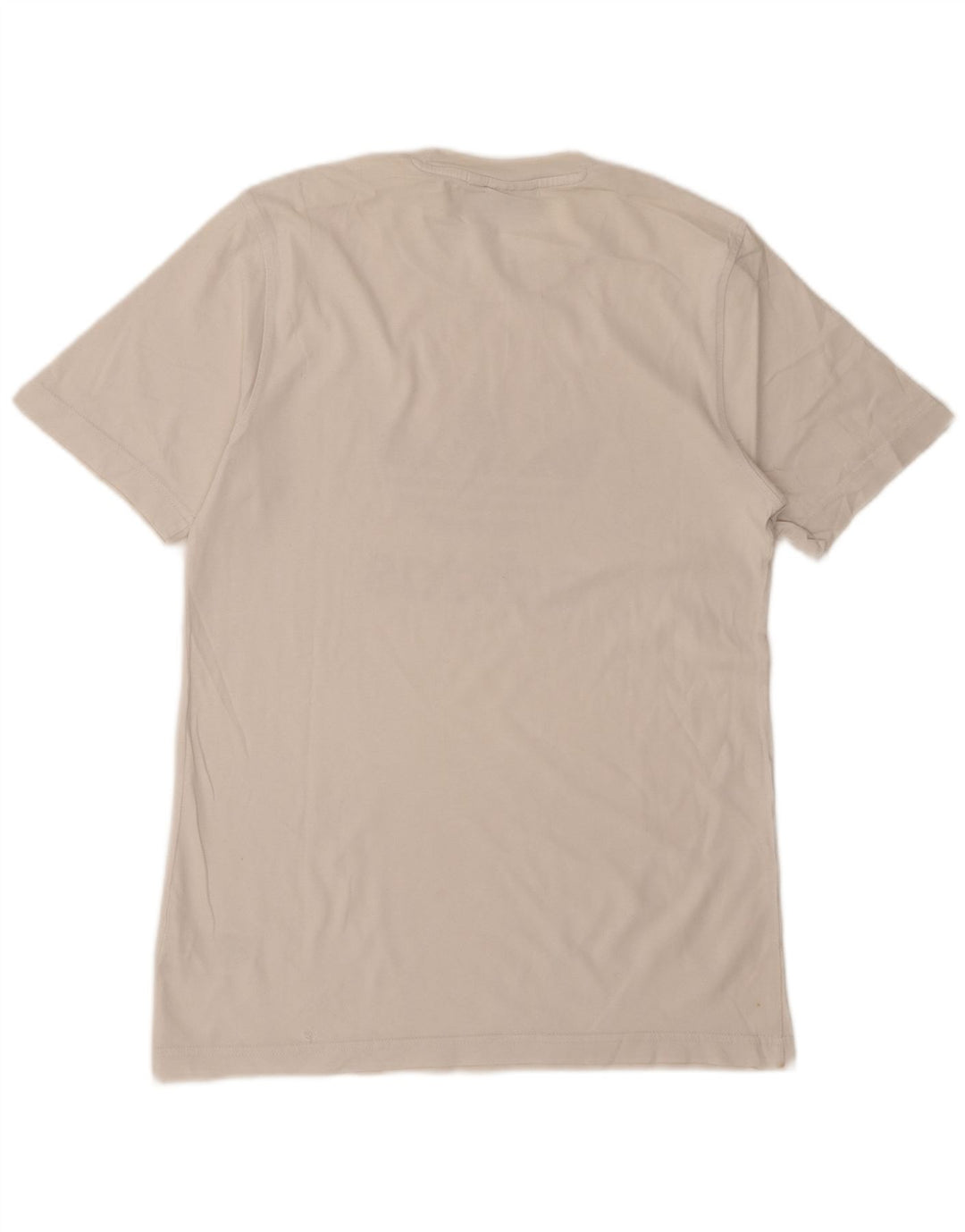 ADIDAS Mens Graphic T-Shirt Top Small White Cotton