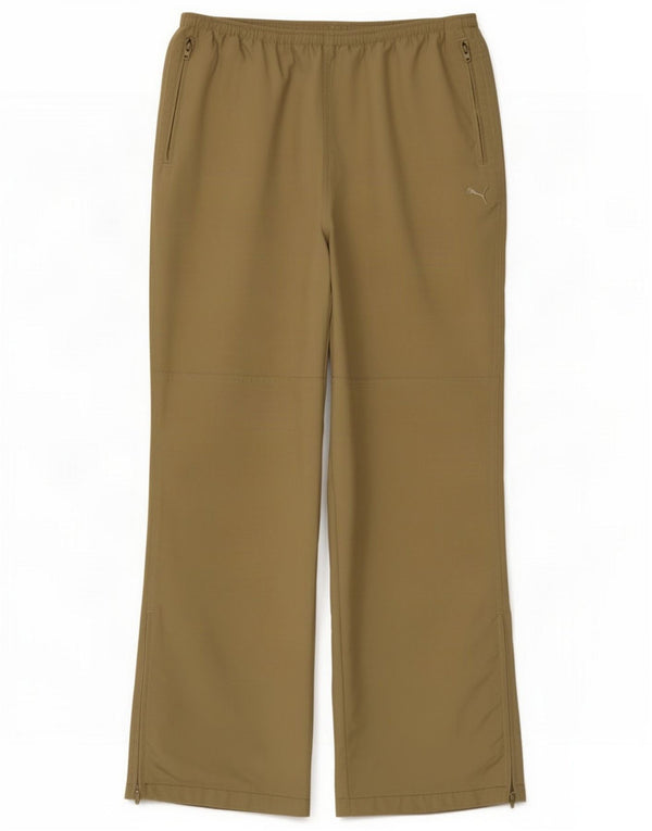 Puma Womens Tracksuit Trousers UK 12 Medium Khaki