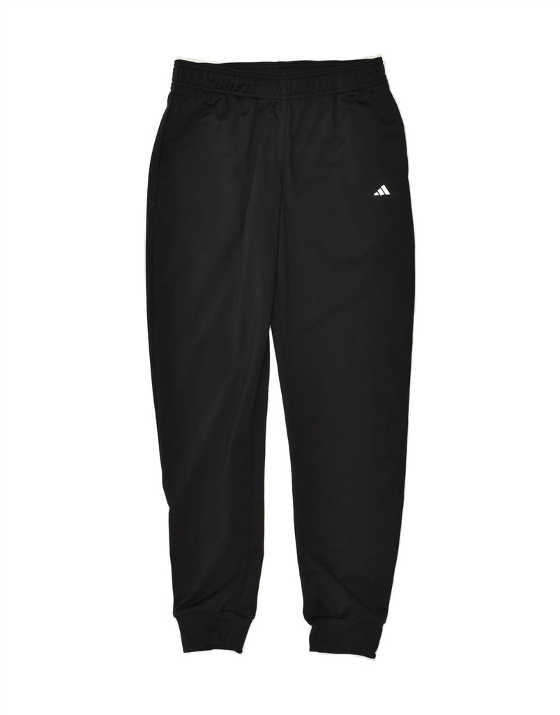 ADIDAS Boys Tracksuit Trousers Joggers 13-14 Years Black Polyester | Vintage Adidas | Thrift | Second-Hand Adidas | Used Clothing | Messina Hembry 