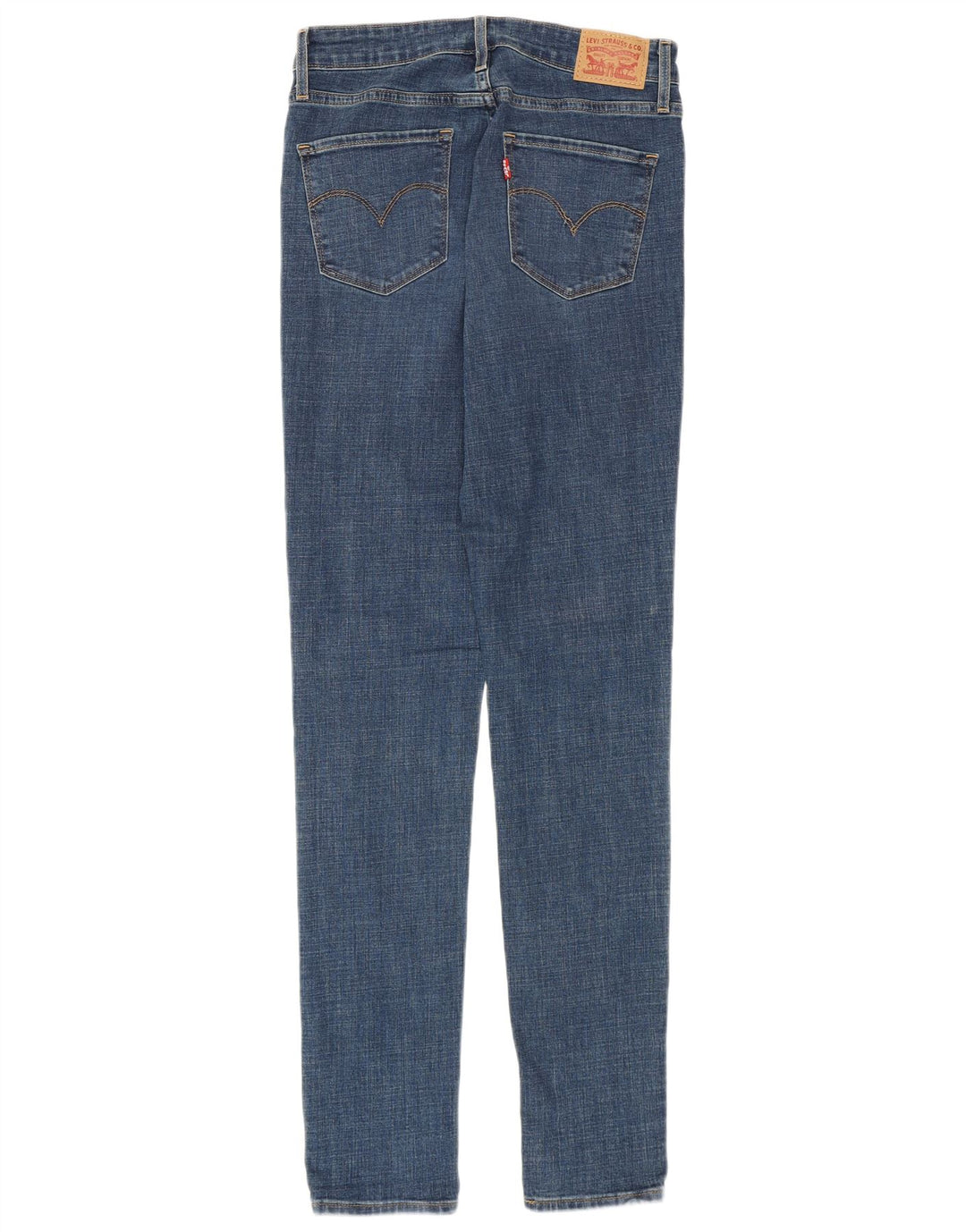 Levi's Womens Skinny Jeans W28 L32 Blue Cotton