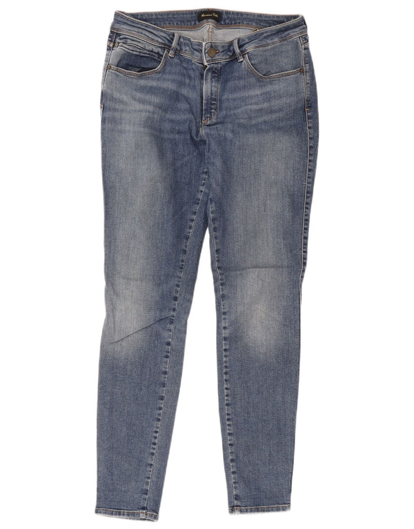 Massimo Dutti Womens Skinny Jeans EU 40 Medium W30 L28 Blue Cotton