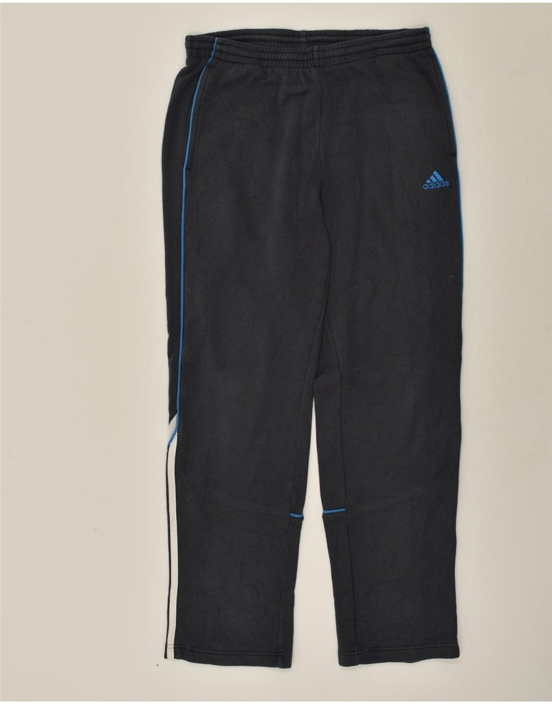 ADIDAS Mens Tracksuit Trousers Medium Grey Cotton | Vintage Adidas | Thrift | Second-Hand Adidas | Used Clothing | Messina Hembry 