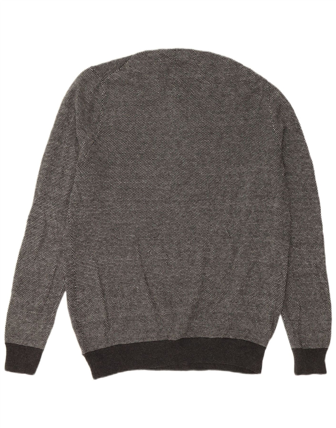 Superdry Mens Crew Neck Jumper Sweater Large Grey Flecked Cotton