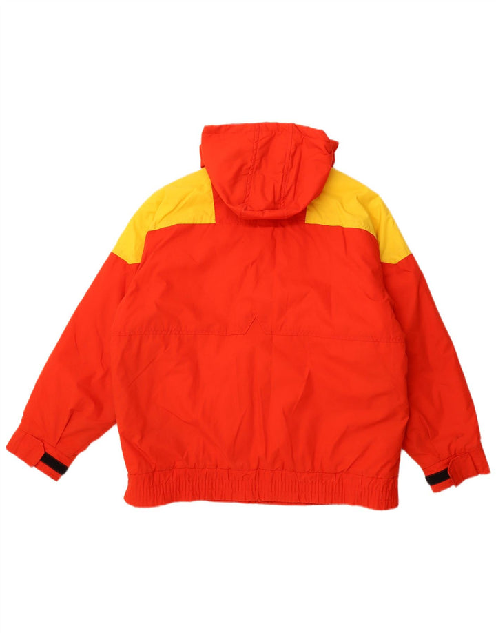 NEVICA Mens Loose Fit Windbreaker Jacket UK 36 Small Red Colourblock
