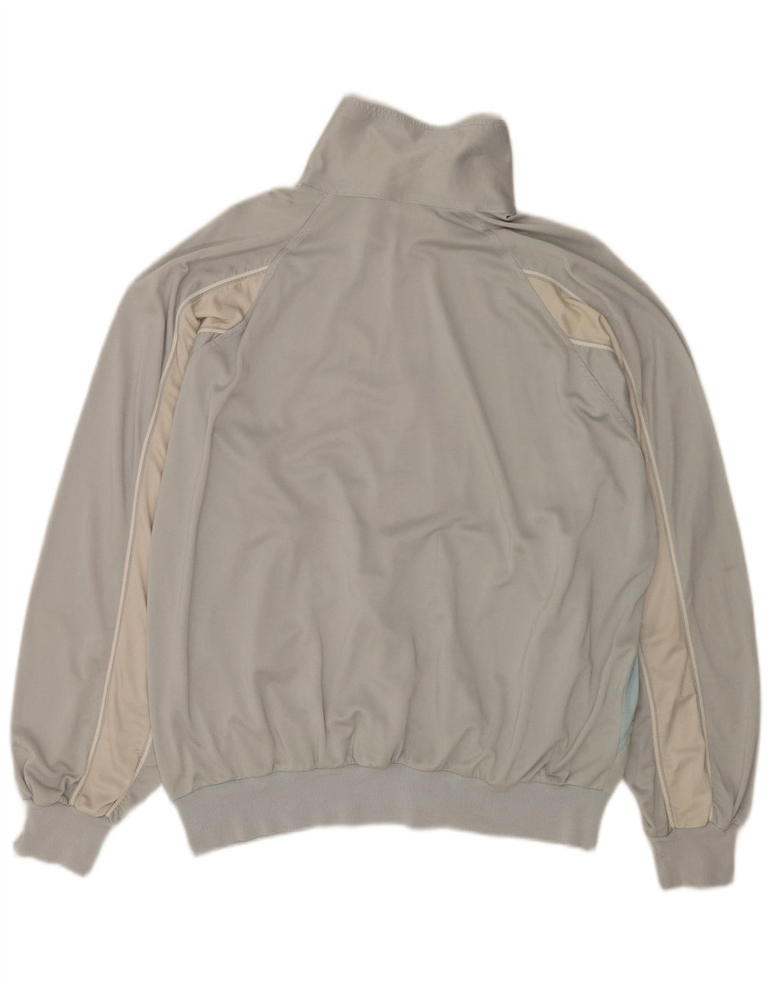 Ellesse Mens Tracksuit Top Jacket IT 54 XL Grey Colourblock Polyester