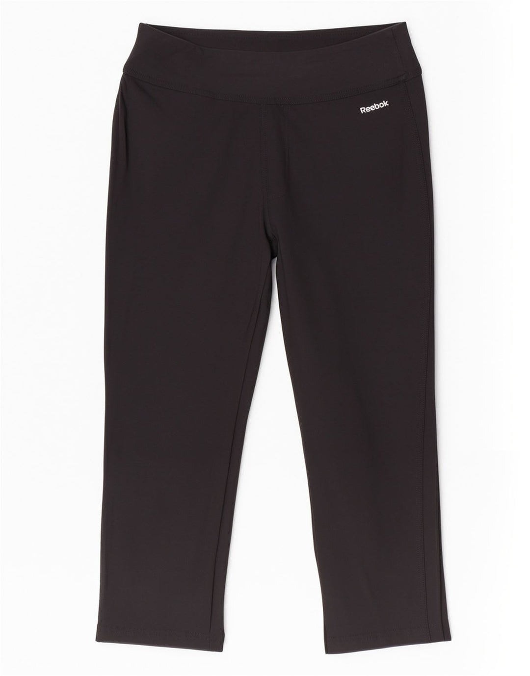 Reebok Womens Capri Tracksuit Trousers UK 12 Medium  Black