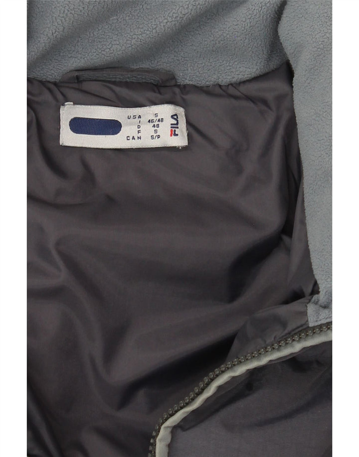 FILA Mens Padded Jacket UK 36 Small Navy Blue Nylon Vintage Fila and Second-Hand Fila from Messina Hembry 