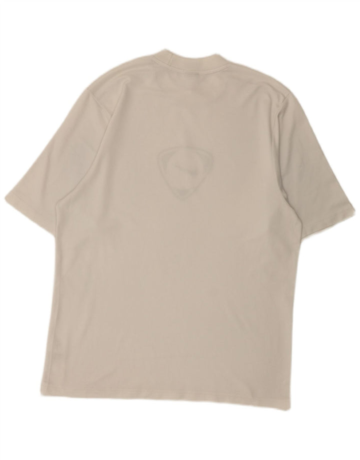 Nike Mens Graphic T-Shirt Top UK 42/44 Large White Polyester