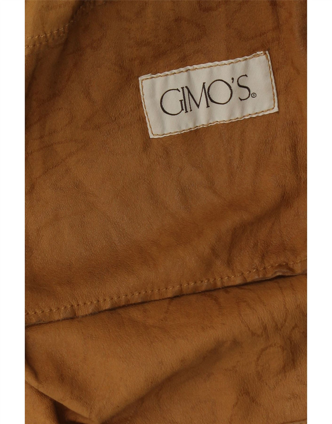 GIMO'S Womens Suede Jacket UK 12 Medium Beige