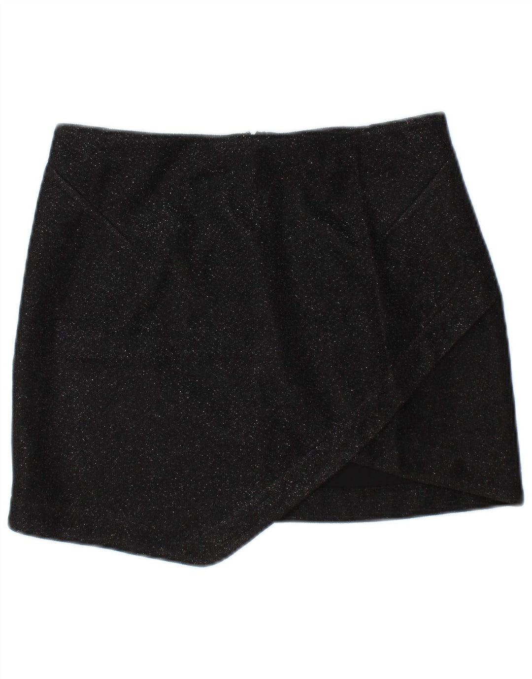TOPSHOP Womens Mini Skirt UK 10 Small W28  Black Polyester