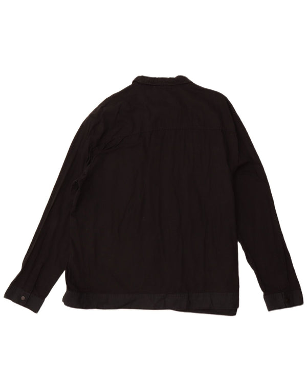 Jack & Jones Mens Shirt 2XL Black Cotton