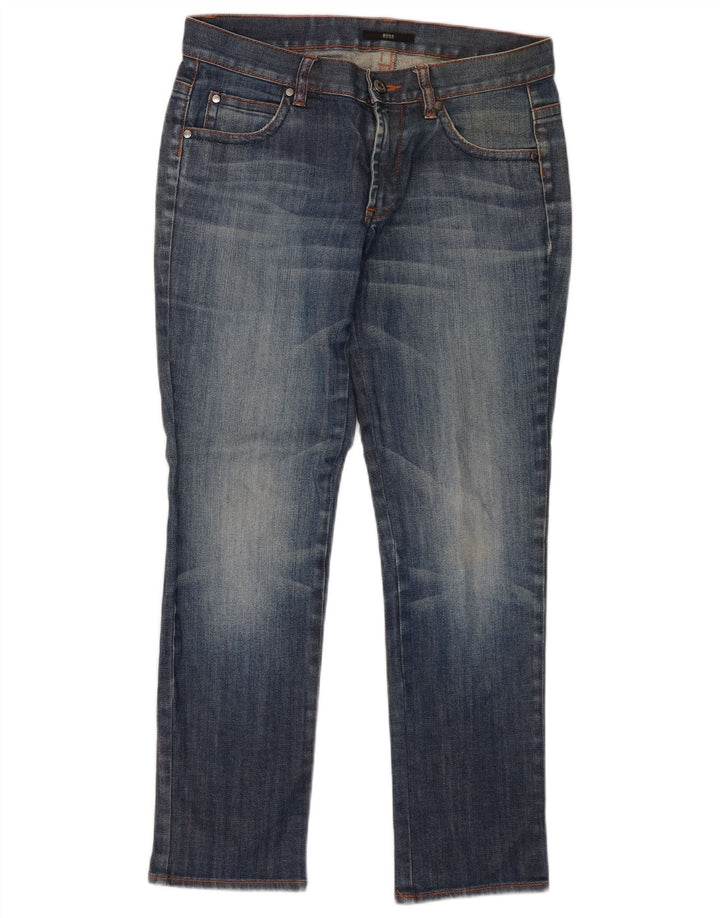 Hugo Boss Womens Slim Jeans W29 L28 Blue