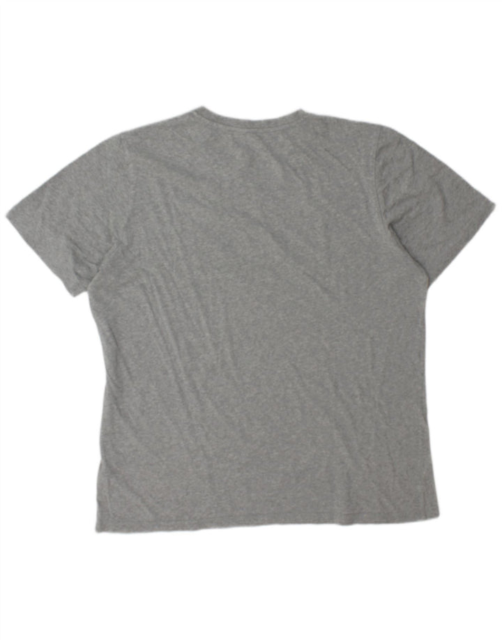 Adidas Mens Graphic T-Shirt Top Large Grey Cotton