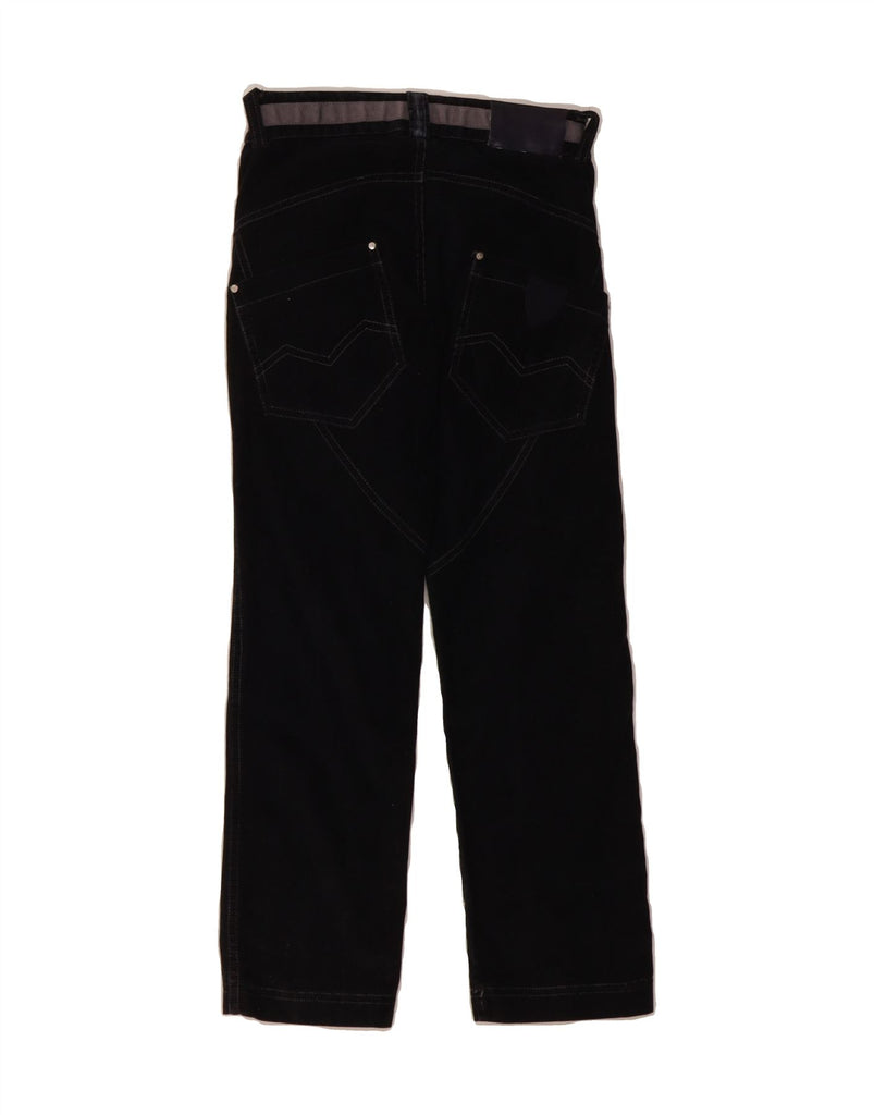 GIANFRANCO FERRE Boys Straight Corduroy Trousers 5-6 Years W24 L24 Black Vintage Gianfranco Ferre and Second-Hand Gianfranco Ferre from Messina Hembry 