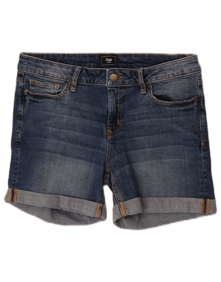 Gap Womens Denim Shorts UK 12 Medium W32 Blue Cotton