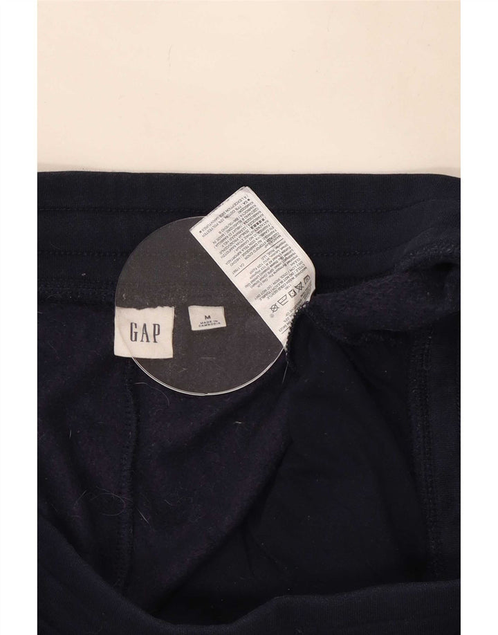 Gap Mens Graphic Tracksuit Trousers Joggers Medium Navy Blue Cotton