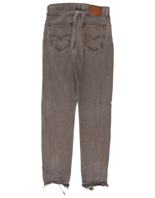 Levi's Mens Slim Jeans W28 L32 Grey Cotton