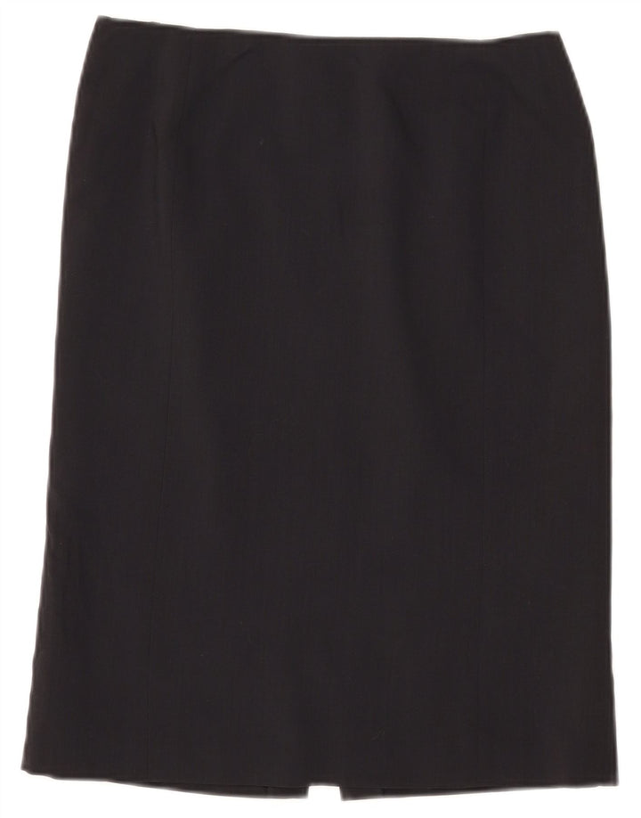 Basler Womens Straight Skirt W29 Medium Navy Blue