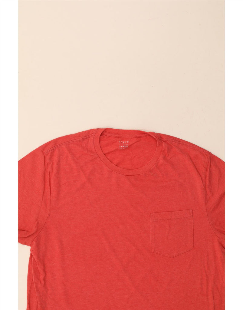 J. CREW Womens T-Shirt Top UK 16 Large Pink Cotton Vintage J. Crew and Second-Hand J. Crew from Messina Hembry 