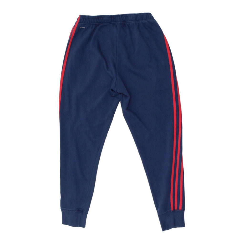 AFC Ajax 2017 Adidas Mens Navy Sweatpants | Dutch Football Sports Track Pants | Vintage Messina Hembry | Thrift | Second-Hand Messina Hembry | Used Clothing | Messina Hembry 