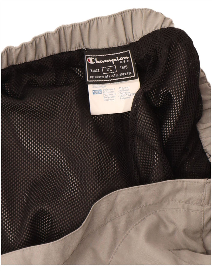 Champion Womens Windbreaker Trousers UK 18 XL Grey Polyester