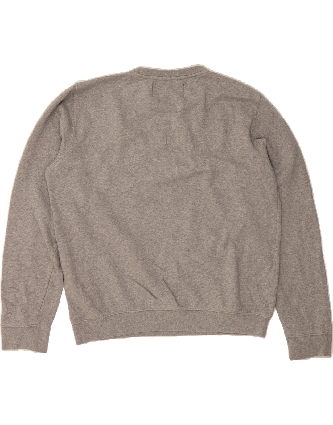 REPLAY Womens Oversized Graphic Sweatshirt Jumper UK 18 XL Grey Cotton Vintage Replay and Second-Hand Replay from Messina Hembry 