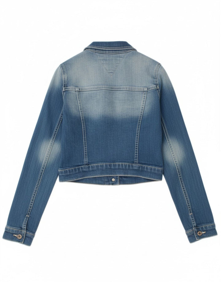 TOMMY HILFIGER Girls Denim Jacket 3-4 Years Blue