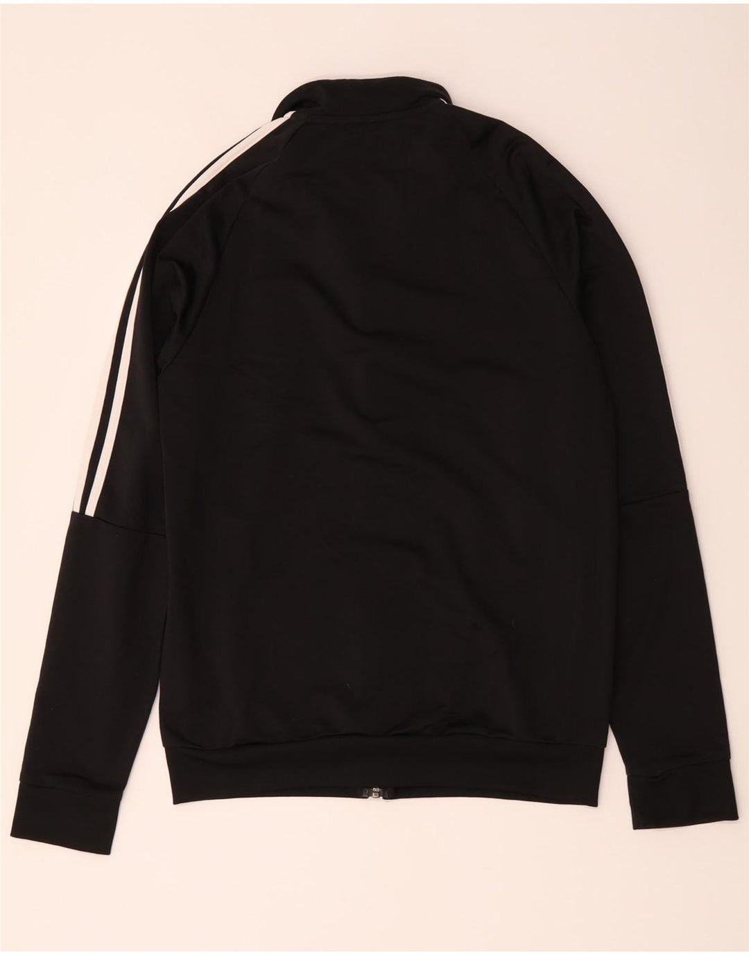 Adidas Mens Climalite Tracksuit Top Jacket XS Black Polyester