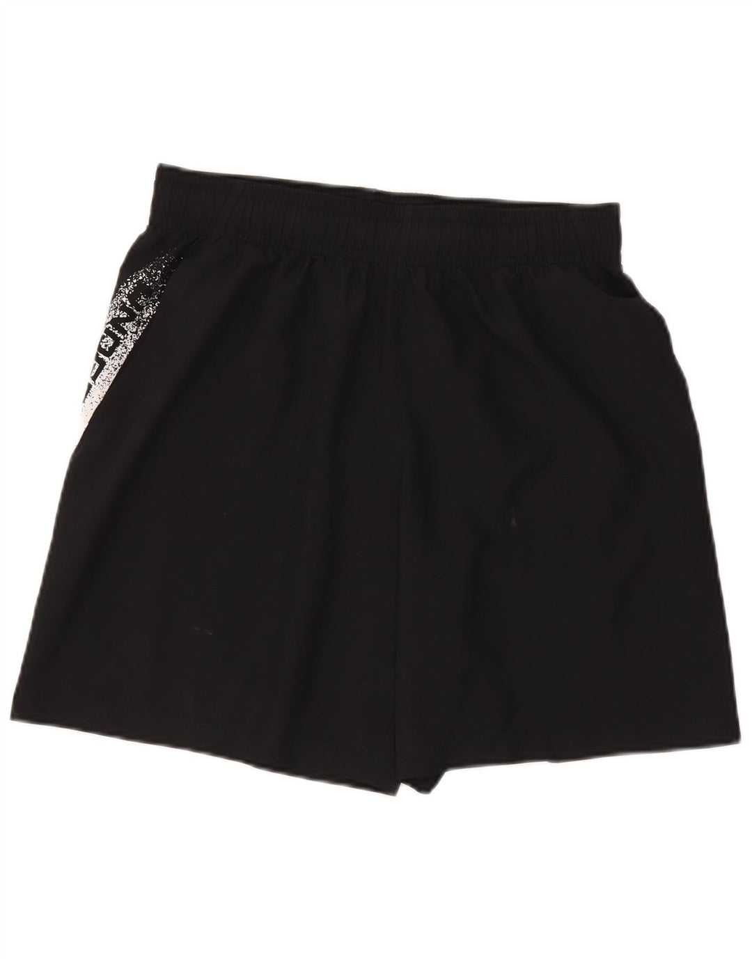 Under Armour Mens Graphic Loose Fit Sport Shorts Large  Black Polyester