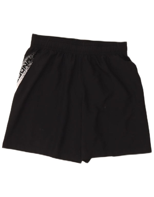 Under Armour Mens Graphic Loose Fit Sport Shorts Large  Black Polyester