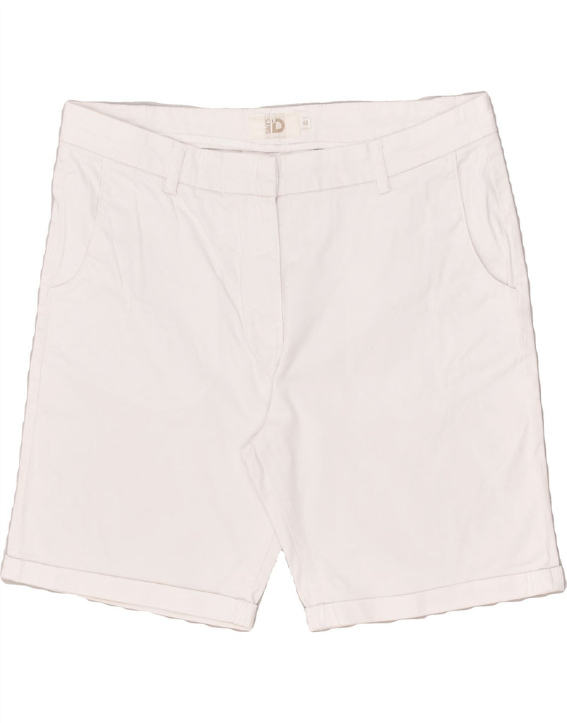 DACK'S Womens Chino Shorts IT 48 XL W36 White | Vintage Dack's | Thrift | Second-Hand Dack's | Used Clothing | Messina Hembry 