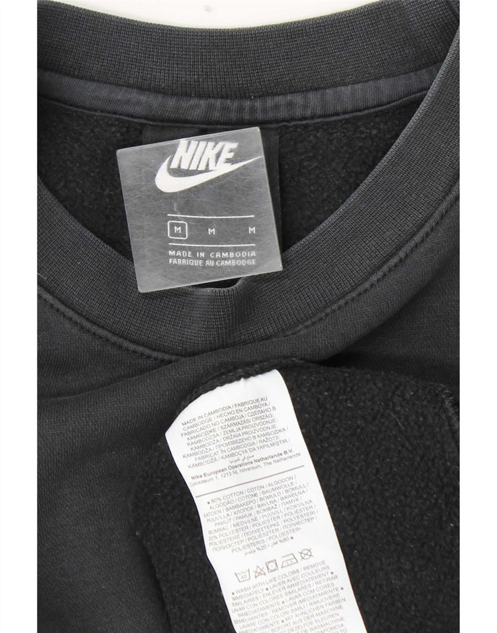 Nike Mens Sweatshirt Jumper Medium Grey Cotton