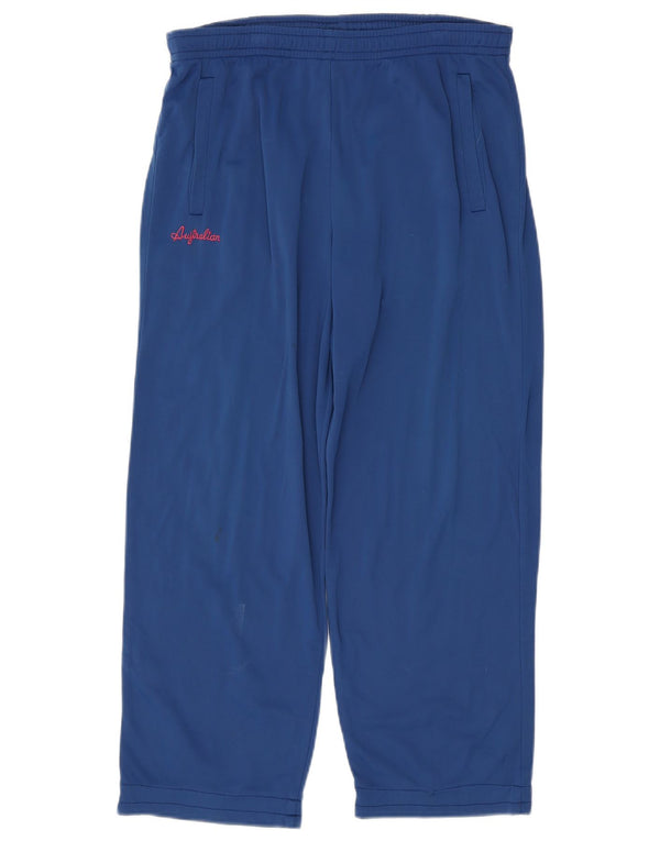 AUSTRALIAN L'ALPINA Mens Crop Tracksuit Trousers IT 50 Medium Blue