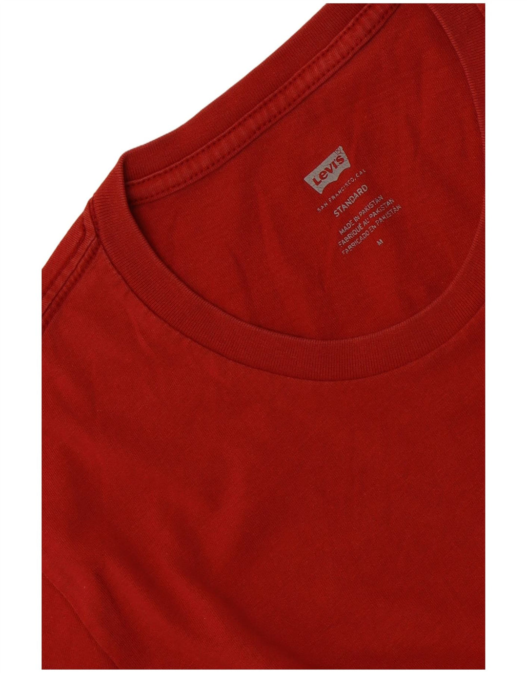 Levi's Mens Standard T-Shirt Top Medium Red