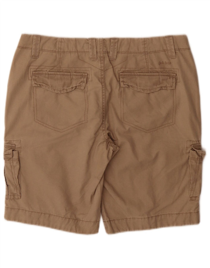 Fat Face Womens Cargo Shorts UK 12 Medium W32 Beige Cotton