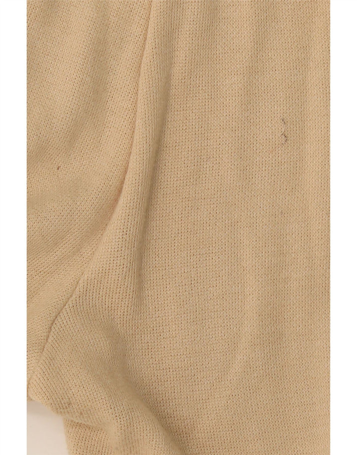 ZARA Womens Tracksuit Trousers Joggers UK 10 Small  Beige Vintage Zara and Second-Hand Zara from Messina Hembry 