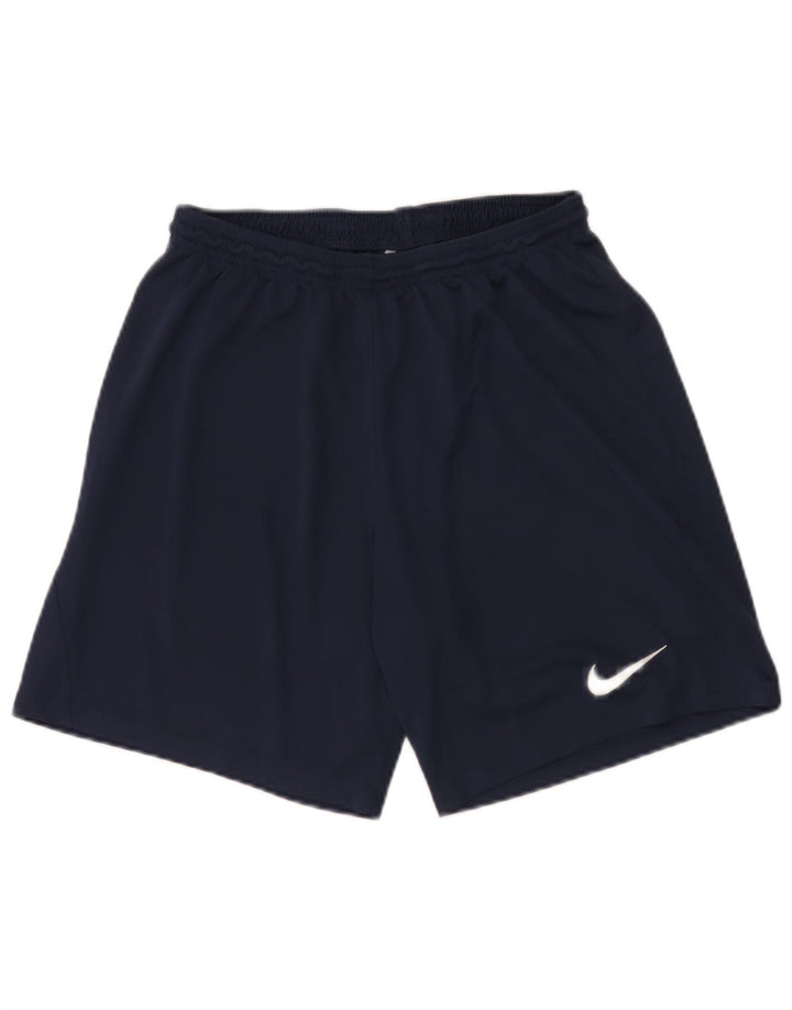 Nike Mens Dri Fit Sport Shorts Large  Navy Blue Polyester