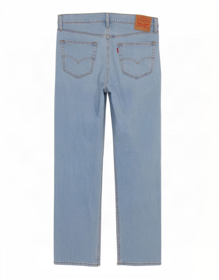 Levi's Mens 514 Straight Jeans W34 L32 Blue Cotton