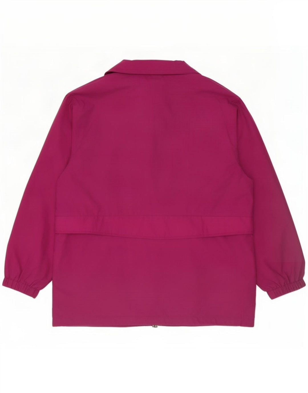 Eddie Bauer Womens Loose Fit Rain Jacket UK 14 Medium Pink Nylon