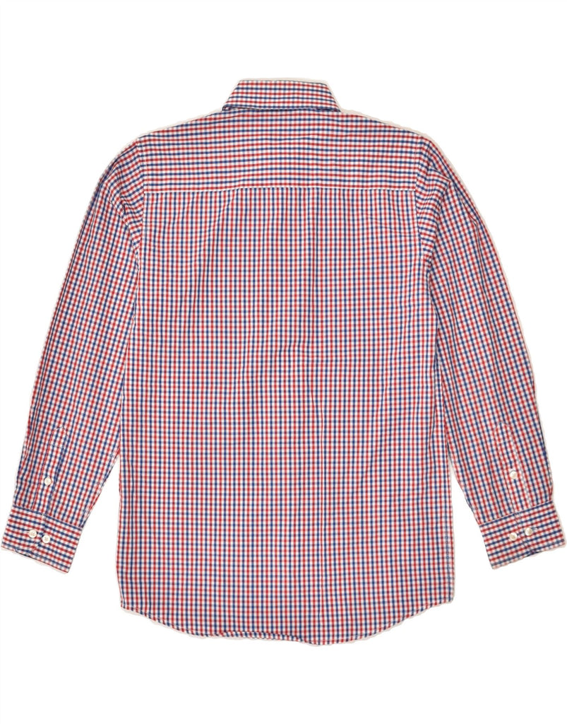 TOMMY HILFIGER Boys Shirt 15-16 Years Red Gingham Cotton | Vintage Tommy Hilfiger | Thrift | Second-Hand Tommy Hilfiger | Used Clothing | Messina Hembry 