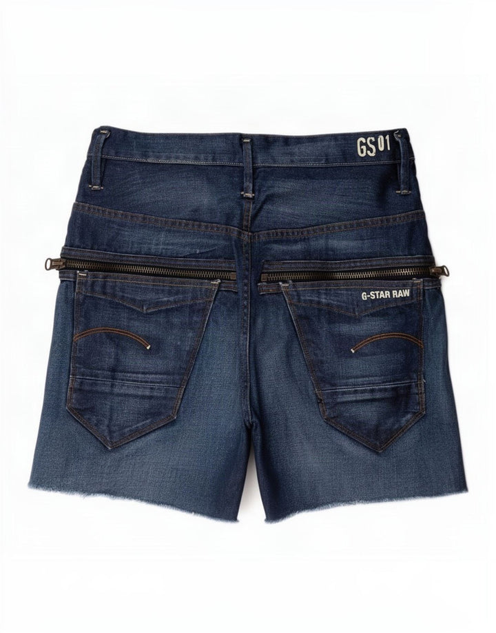 G-Star Mens Denim Shorts W31 Medium Blue Cotton