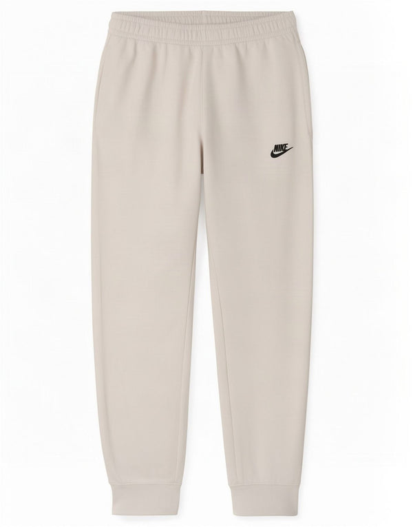 Nike Womens Tracksuit Trousers Joggers UK 10 Small White Cotton