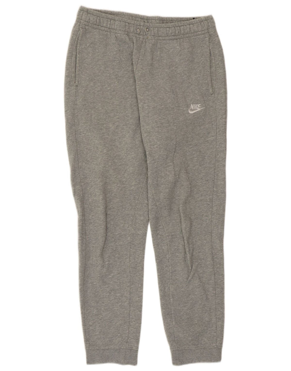 Nike Mens Tracksuit Trousers Joggers Large  Grey Cotton