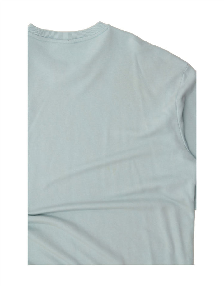 PUMA Mens Sweatshirt Jumper 2XL Turquoise Vintage Puma and Second-Hand Puma from Messina Hembry 