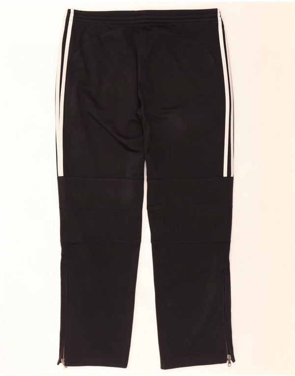 Adidas Mens Tracksuit Trousers Large Black Polyester