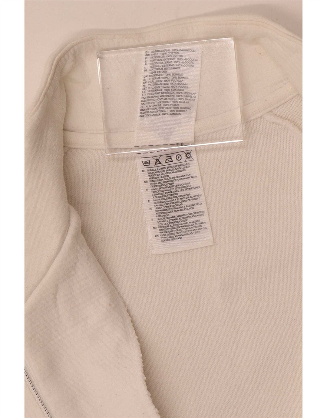 Adidas Womens Regular Fit Tracksuit Top Jacket UK 12 Medium White Striped