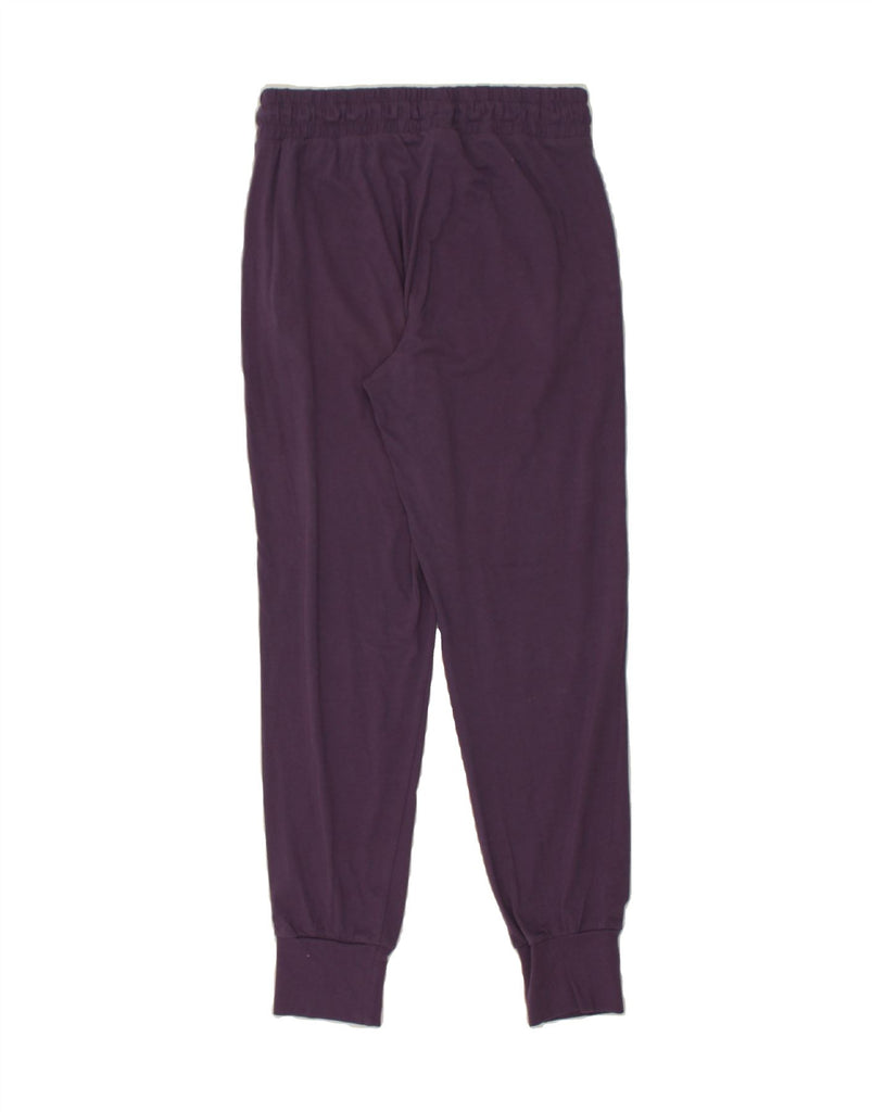 PUMA Womens Tracksuit Trousers Joggers UK 10 Small Purple Cotton Vintage Puma and Second-Hand Puma from Messina Hembry 