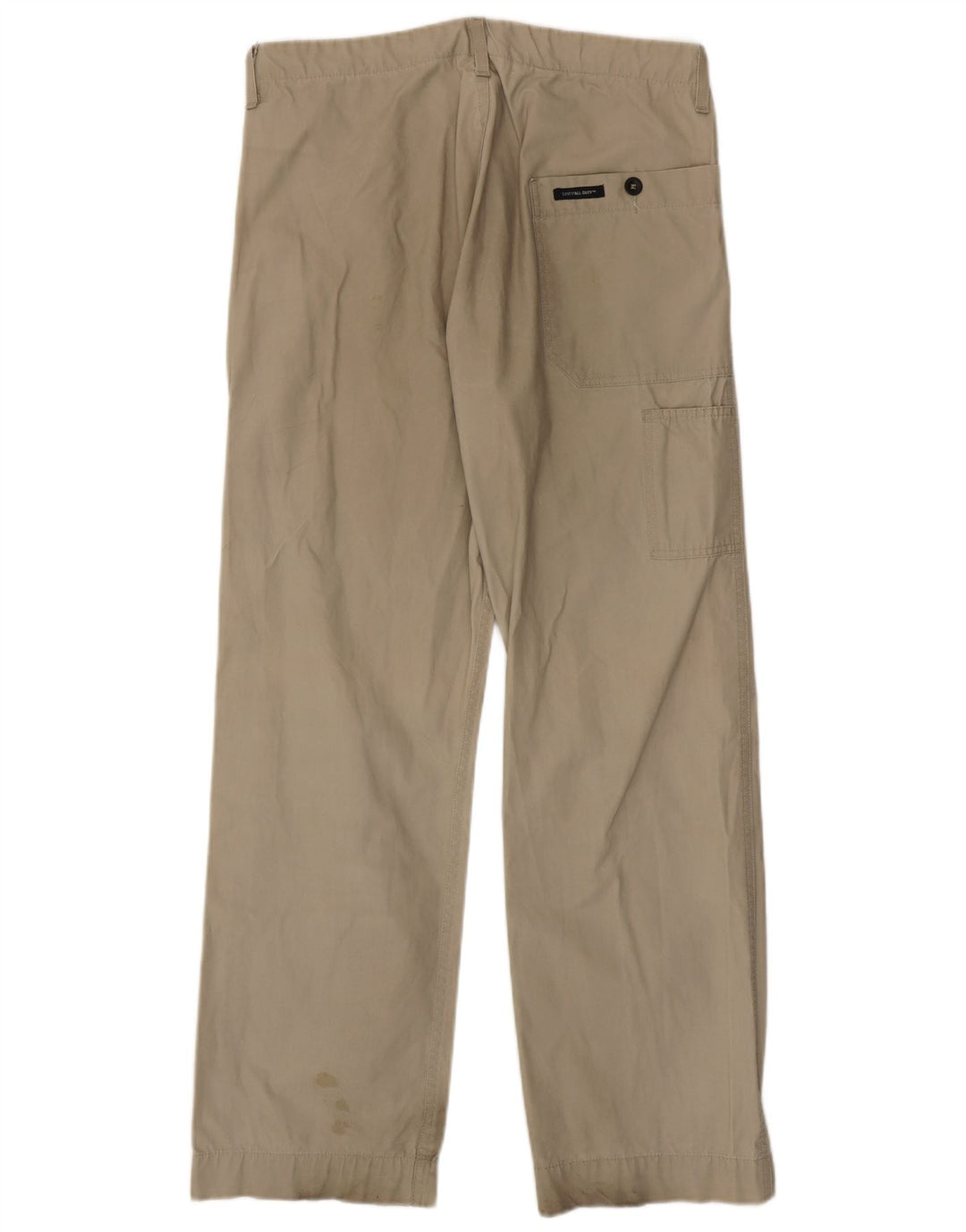 Levi's Mens Straight Cargo Trousers W32 L31 Beige Cotton