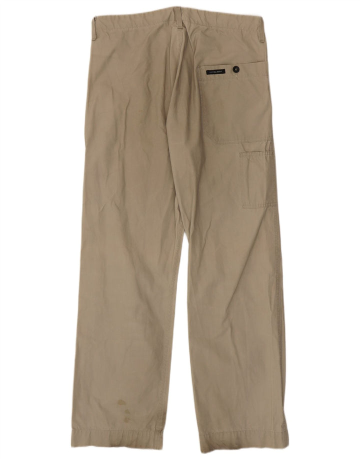 Levi's Mens Straight Cargo Trousers W32 L31 Beige Cotton